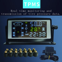 Thumbnail for Tire Pressure Monitoring System for RV - 8-14Sensor TPMS for Trailer, 7 Alarm Modes, Large Screen, Endurance Battery Life, Long Sensing Distance, Wireless Sensor Pairing, 2022 Update Version(0-15 Bar/0-216 PSI)