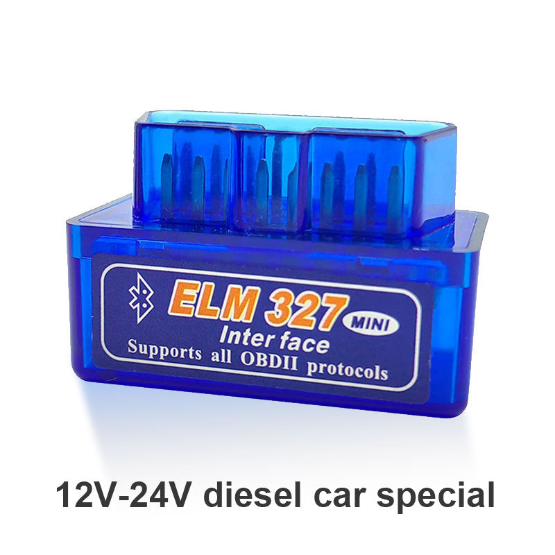 For diesel 12V-24V powered vehicles, 2-in-1 code scanner for heavy duty diesel truck diagnostic OBD-II ELM327-Wireless OBD2 Auto Diagnostic Tool to Check Engine & Fix All Cars & Vehicles ‘96 or Newer