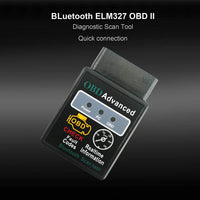 Thumbnail for OBD2 Scanner Adapter, Bluetooth ELM327 OBD2 OBDII Diagnostic Scanner Tool Adapter, Compatible with All OBD-II Vehicles Radios, for Android 4.4 to 10 System for GA9451,GA9449,GA9480A